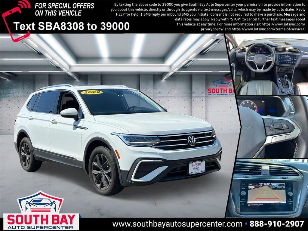 used 2022 Volkswagen Tiguan car, priced at $21,000