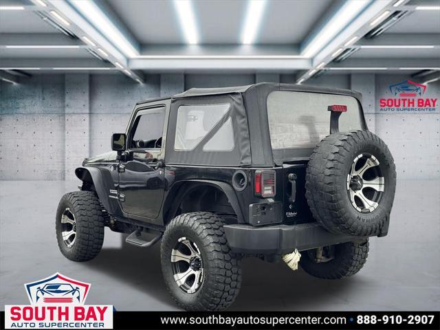 used 2016 Jeep Wrangler car, priced at $19,995