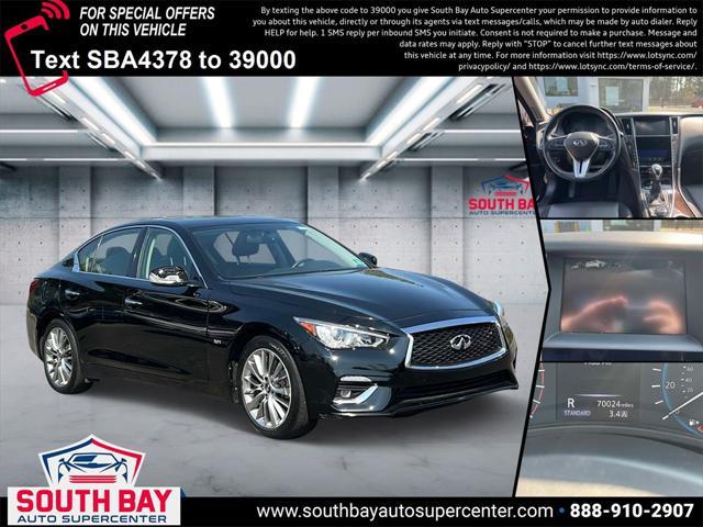 used 2018 INFINITI Q50 car, priced at $18,995