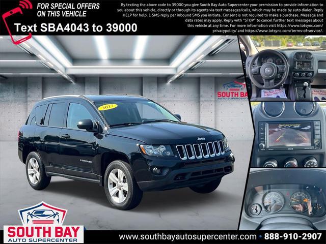 used 2017 Jeep Compass car, priced at $10,995