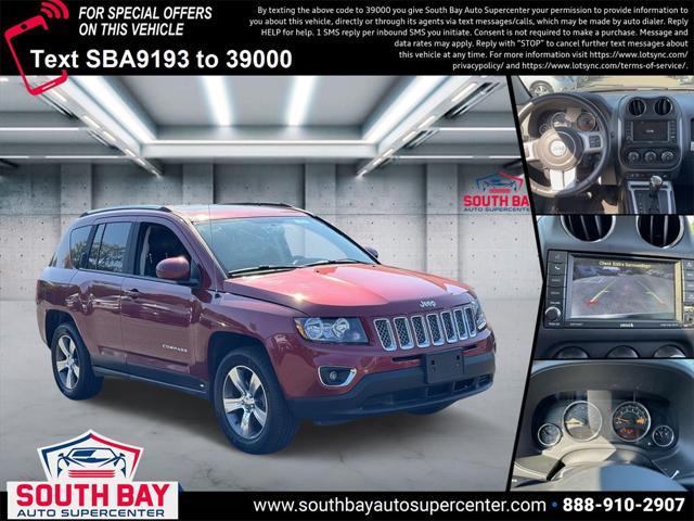 used 2016 Jeep Compass car, priced at $13,524