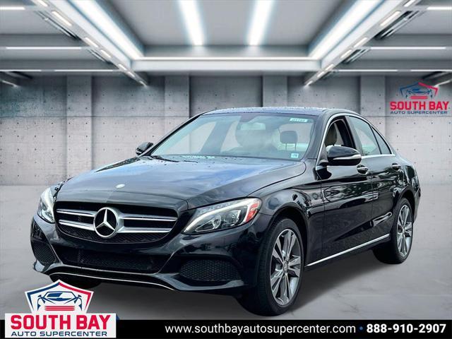 used 2015 Mercedes-Benz C-Class car, priced at $17,445