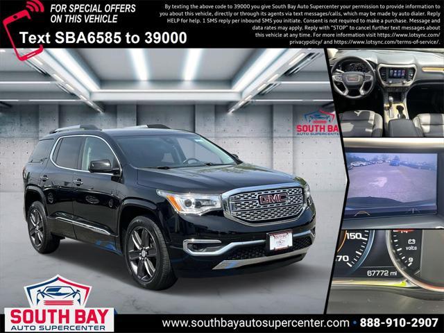 used 2017 GMC Acadia car, priced at $20,885