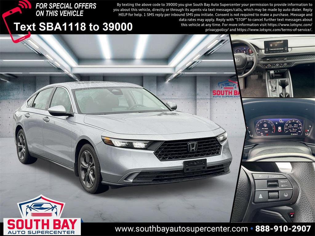used 2023 Honda Accord car, priced at $22,984