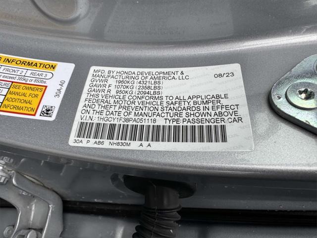 used 2023 Honda Accord car, priced at $23,435