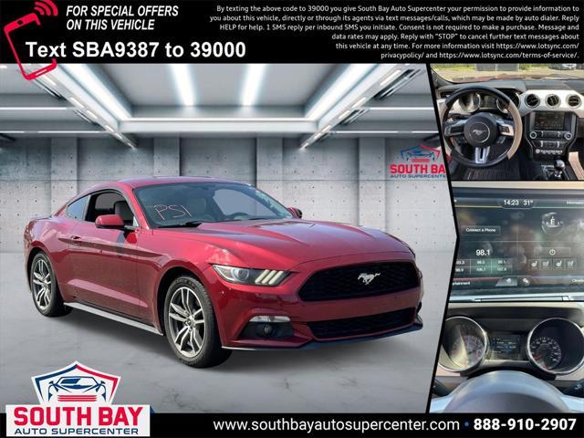 used 2015 Ford Mustang car, priced at $16,676