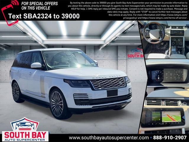 used 2020 Land Rover Range Rover car, priced at $40,000