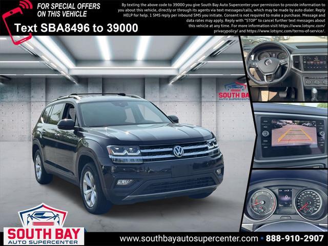 used 2018 Volkswagen Atlas car, priced at $18,500
