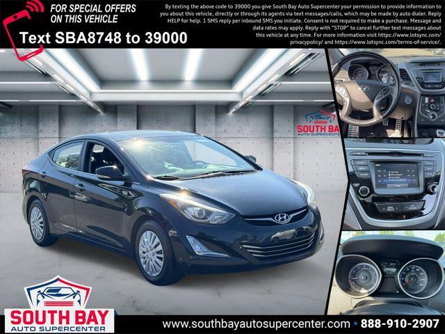 used 2015 Hyundai Elantra car, priced at $9,383