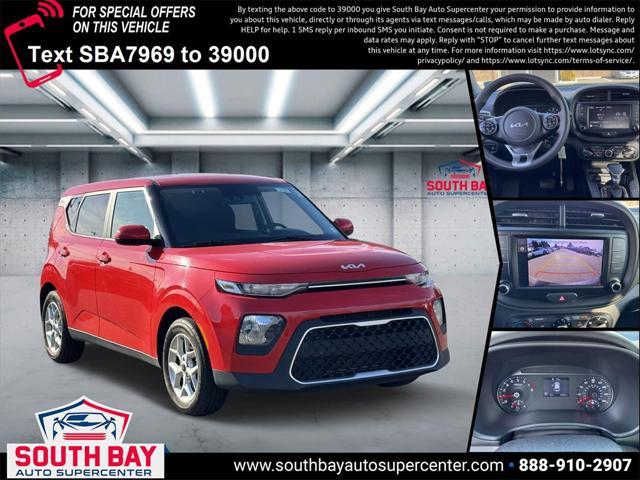 used 2022 Kia Soul car, priced at $12,500