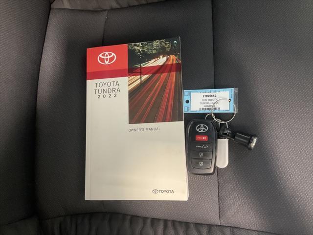used 2022 Toyota Tundra car, priced at $38,998
