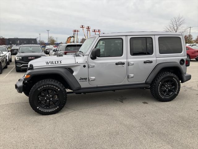 used 2021 Jeep Wrangler car, priced at $33,000