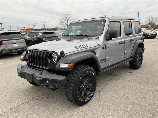 used 2021 Jeep Wrangler car, priced at $33,000