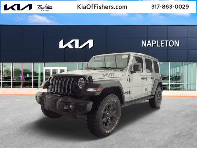 used 2021 Jeep Wrangler car, priced at $35,882