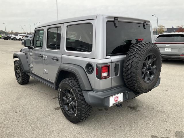 used 2021 Jeep Wrangler car, priced at $33,000