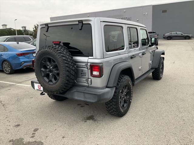 used 2021 Jeep Wrangler car, priced at $33,000