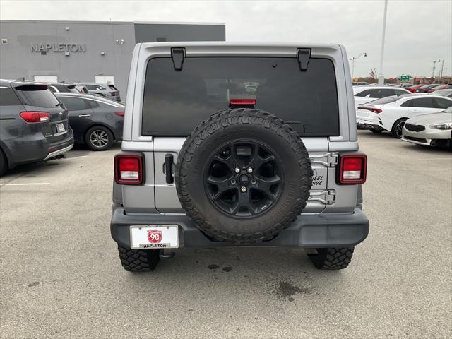 used 2021 Jeep Wrangler car, priced at $33,000