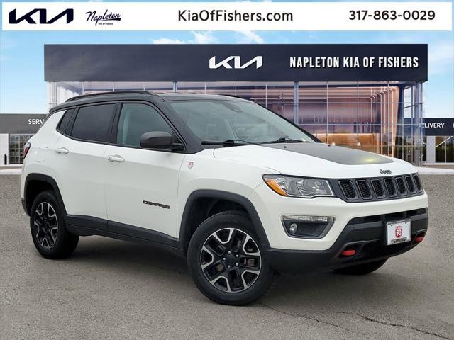 used 2021 Jeep Compass car, priced at $19,390