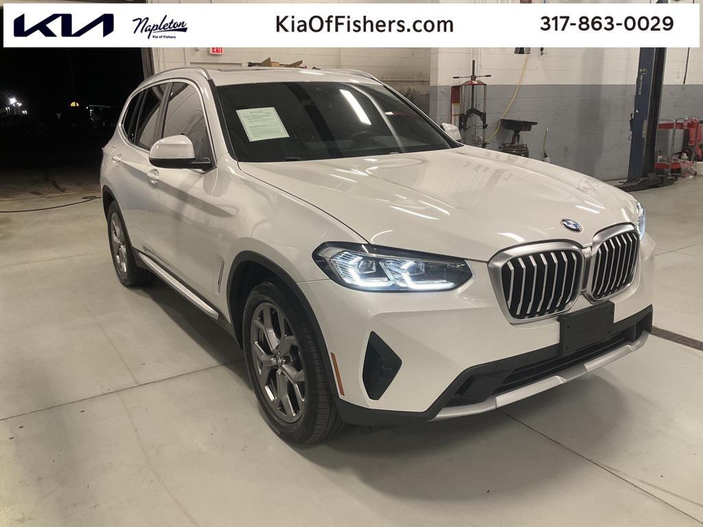 used 2022 BMW X3 car, priced at $34,601