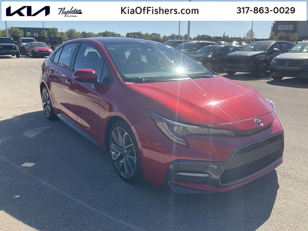 used 2021 Toyota Corolla car, priced at $17,990