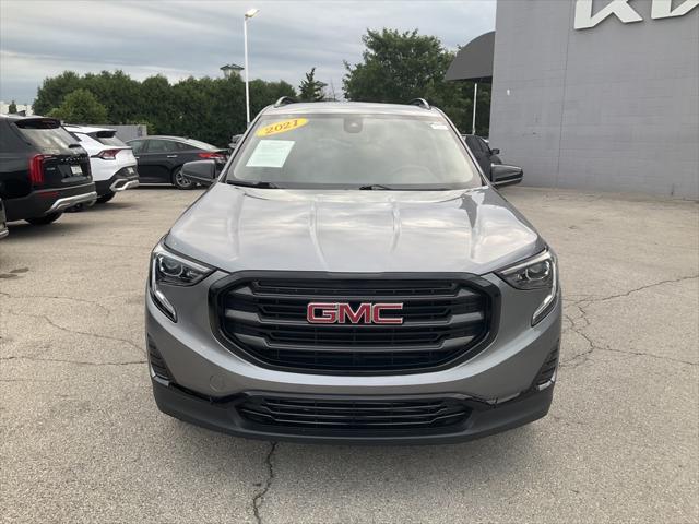 used 2021 GMC Terrain car, priced at $20,942