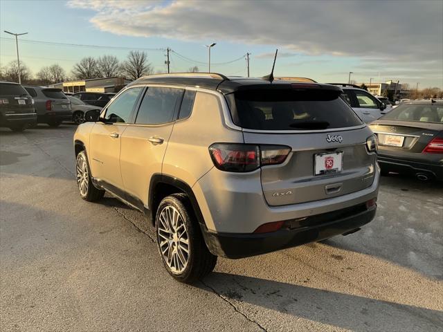 used 2022 Jeep Compass car, priced at $22,500