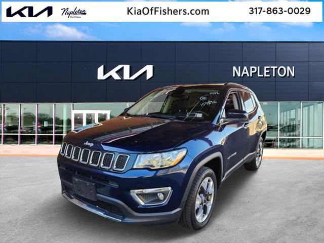 used 2021 Jeep Compass car, priced at $21,997