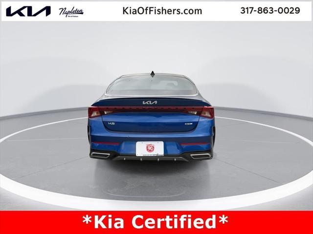 used 2023 Kia K5 car, priced at $27,142