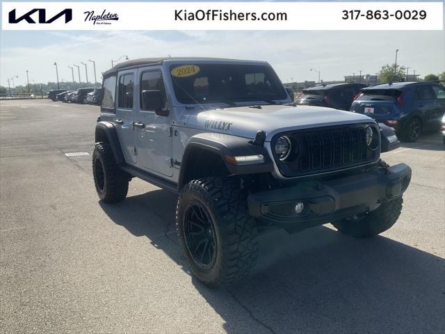 used 2024 Jeep Wrangler car, priced at $44,856