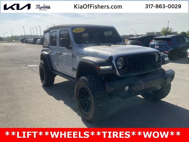 used 2024 Jeep Wrangler car, priced at $44,706