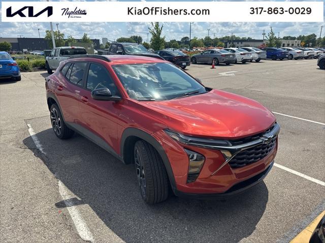 used 2024 Chevrolet Trax car, priced at $24,923