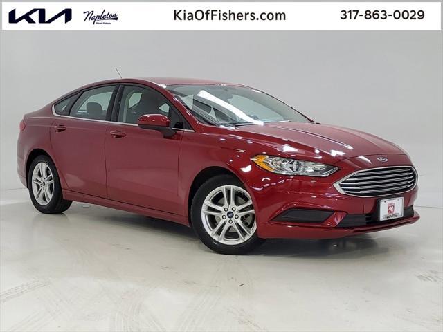 used 2018 Ford Fusion car, priced at $17,890