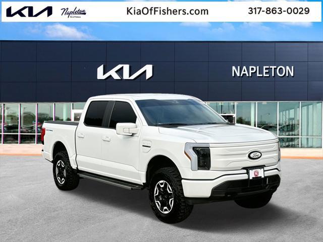 used 2022 Ford F-150 Lightning car, priced at $42,742