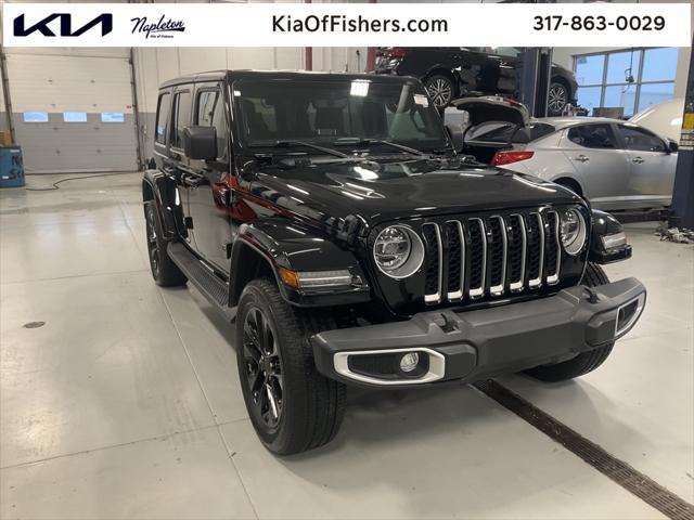 used 2021 Jeep Wrangler Unlimited 4xe car, priced at $30,500