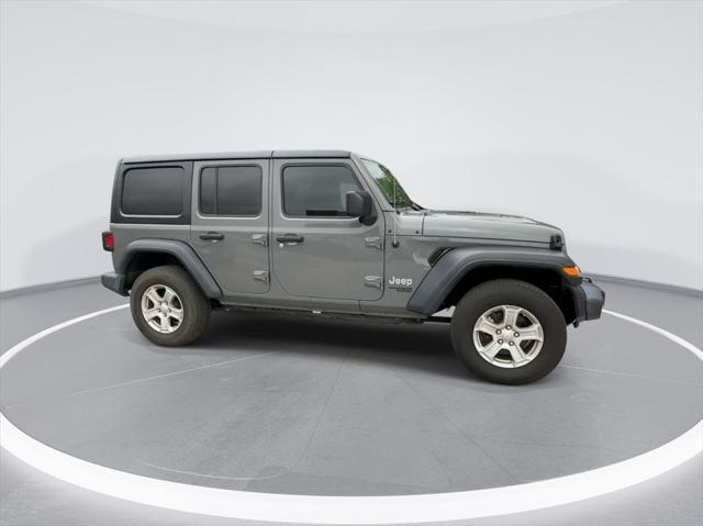 used 2021 Jeep Wrangler Unlimited car, priced at $27,442