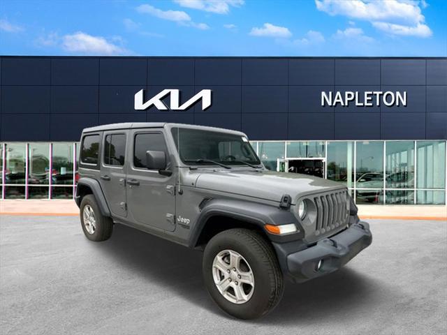 used 2021 Jeep Wrangler Unlimited car, priced at $27,442