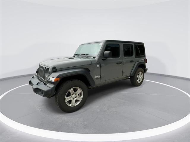 used 2021 Jeep Wrangler Unlimited car, priced at $27,442