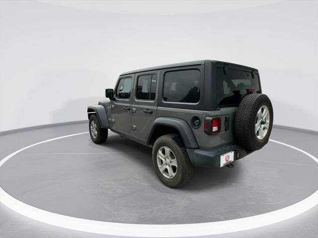 used 2021 Jeep Wrangler Unlimited car, priced at $27,442