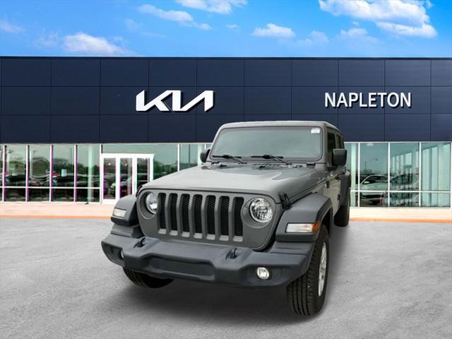 used 2021 Jeep Wrangler Unlimited car, priced at $27,442