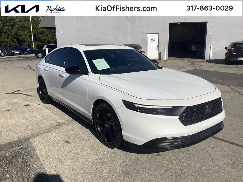 used 2023 Honda Accord Hybrid car, priced at $26,988