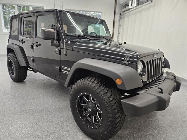 used 2015 Jeep Wrangler Unlimited car, priced at $19,495