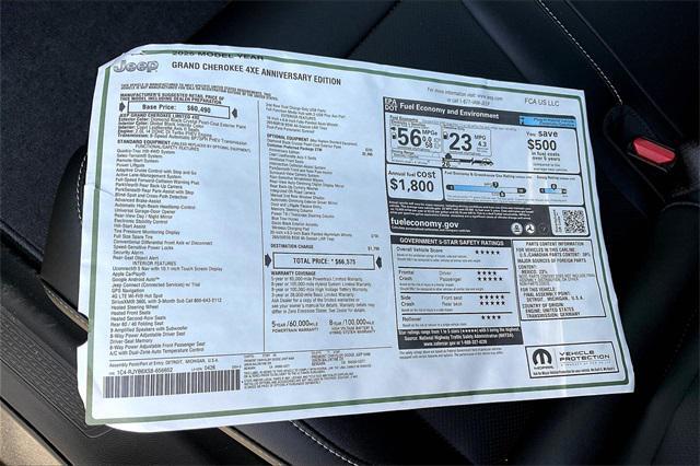 new 2025 Jeep Grand Cherokee 4xe car, priced at $66,575