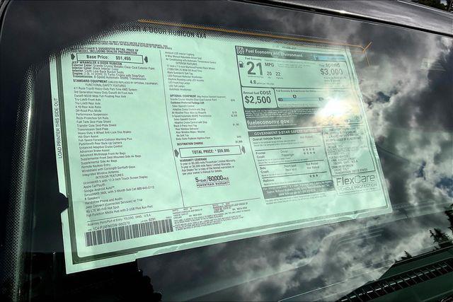 new 2025 Jeep Wrangler car, priced at $59,005
