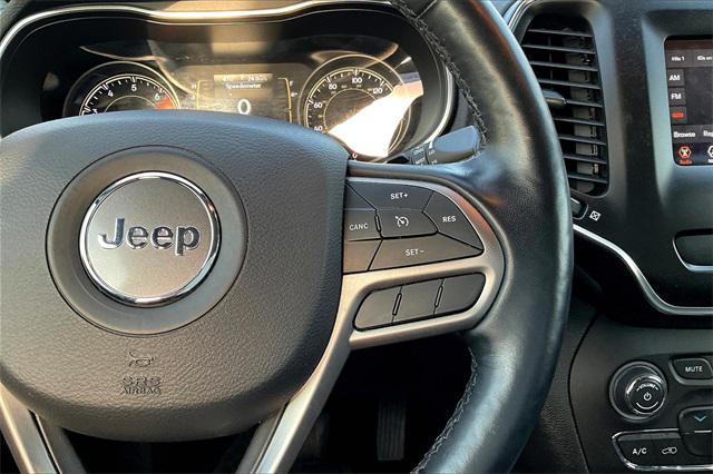 used 2021 Jeep Cherokee car, priced at $23,000