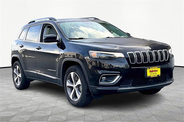 used 2022 Jeep Cherokee car, priced at $27,000