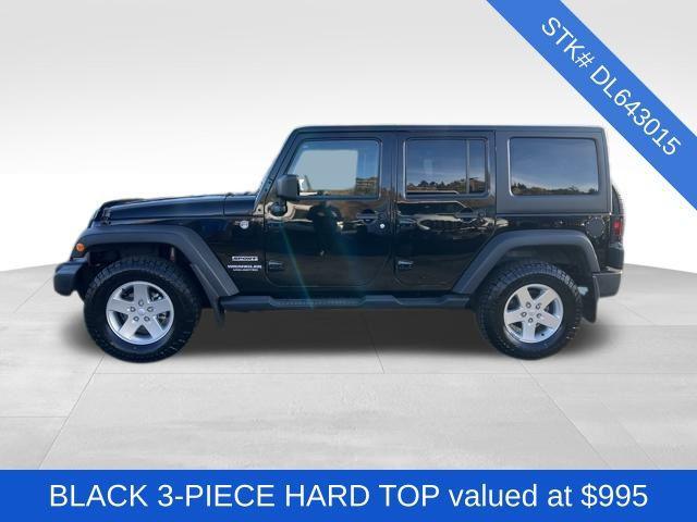 used 2013 Jeep Wrangler Unlimited car, priced at $13,397