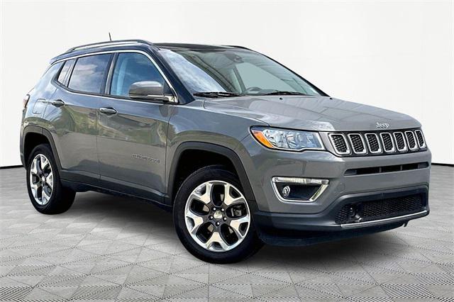 used 2021 Jeep Compass car, priced at $18,000