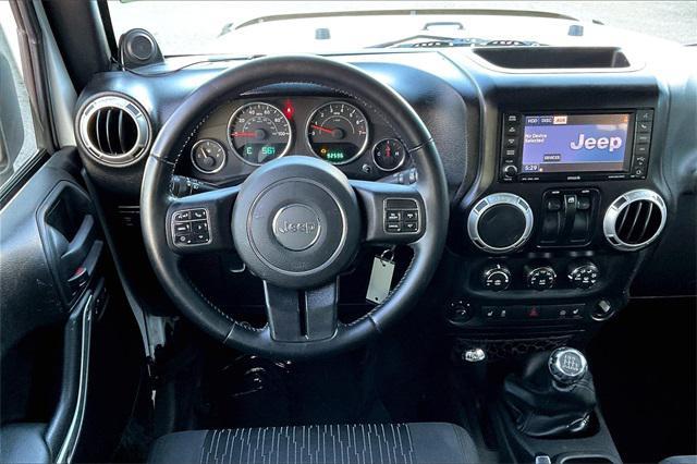 used 2012 Jeep Wrangler car, priced at $17,000