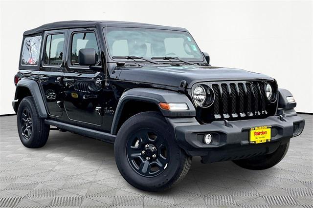 used 2023 Jeep Wrangler car, priced at $29,500