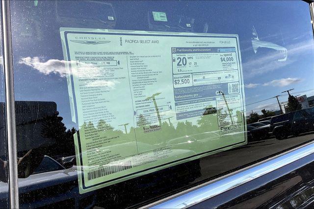 new 2026 Chrysler Pacifica car, priced at $47,455